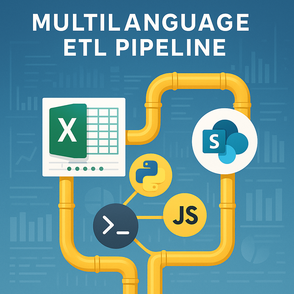 From Chaos to Clarity: A Lightweight Multilanguage ETL Pipeline for Excel <-> SharePoint&nbsp;Integration